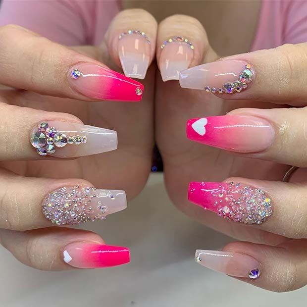 DESIGN IN GLITZY PINK