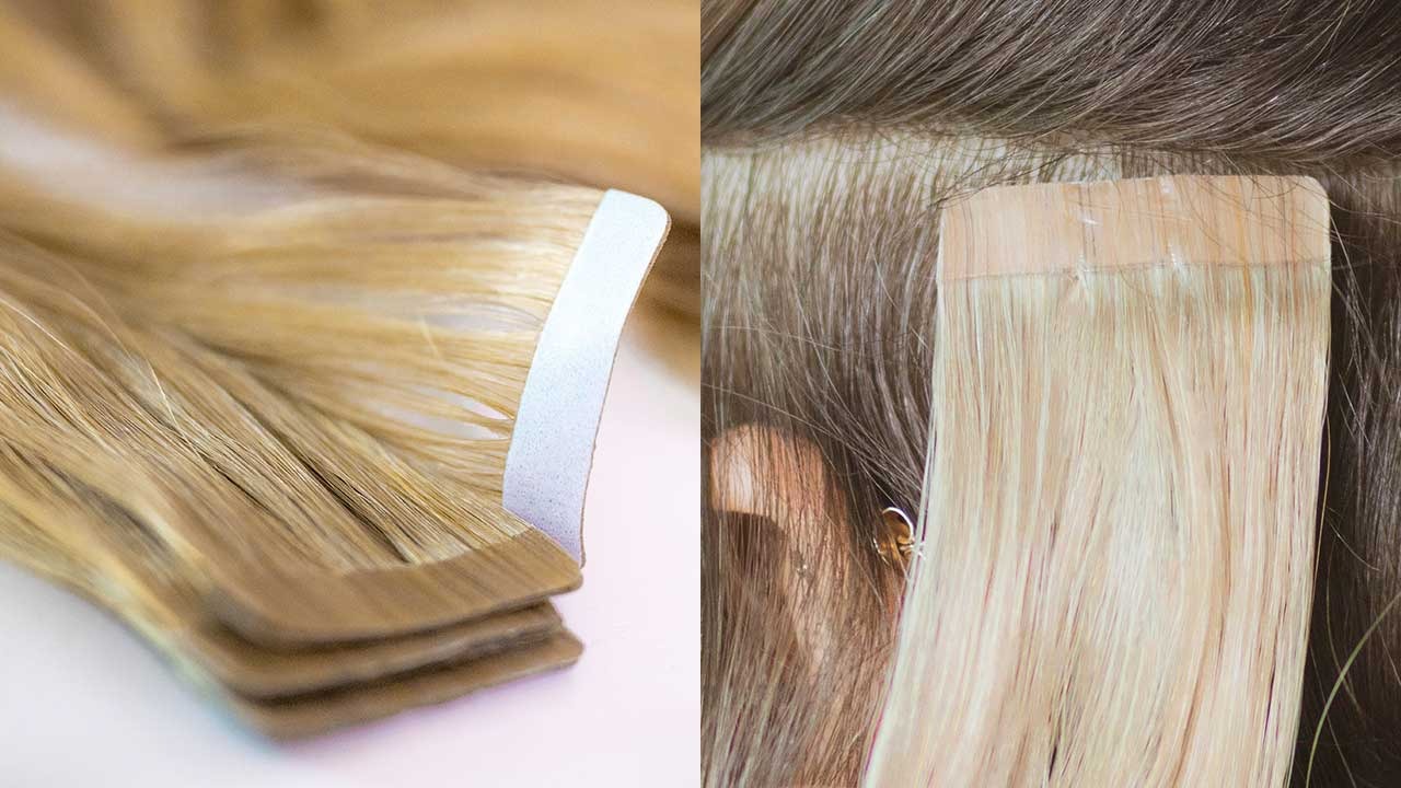 Tape-in permanent Hair Extensions