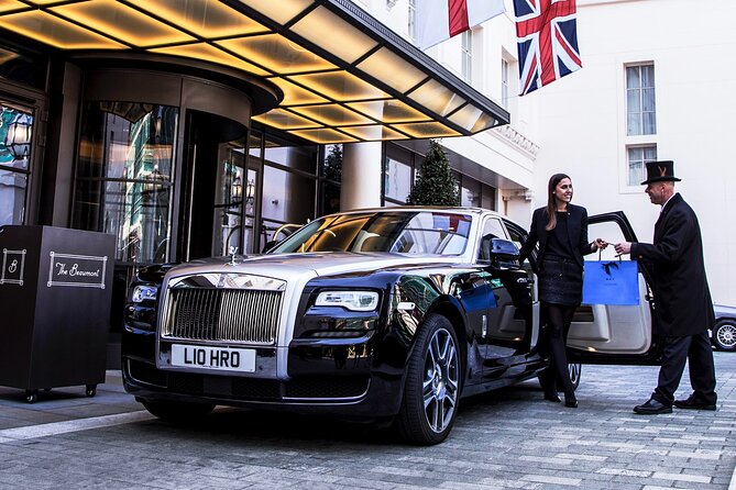 Get a Rolls-Royce chauffeured around